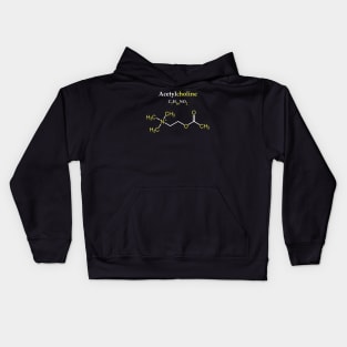 Acetylcholine Molecule Original Concept Kids Hoodie